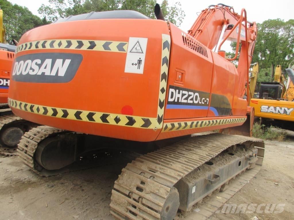Doosan DH 220 LC-7 大型油圧ショベル12t以上（パワーショベル・ユンボ）