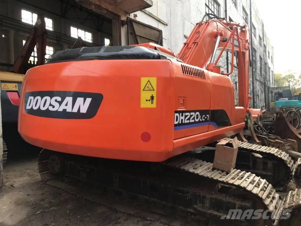 Doosan DH 220 LC-7 大型油圧ショベル12t以上（パワーショベル・ユンボ）
