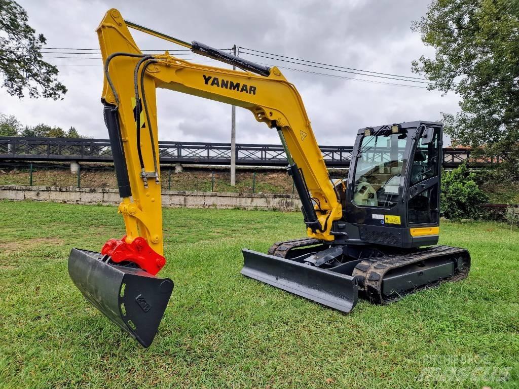 Yanmar Vio 80 中型油圧ショベル 7ｔ-12ｔ（ユンボ・パワーショベル・バックホー）