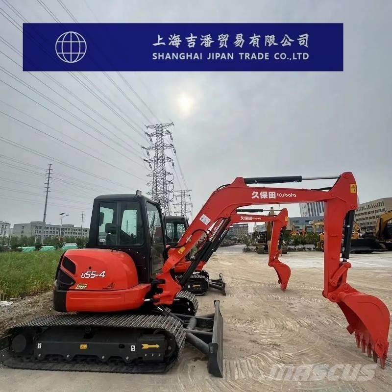 Kubota U 55-4 ミニ油圧ショベル 7t以下（ミニユンボ・ミニディガー）