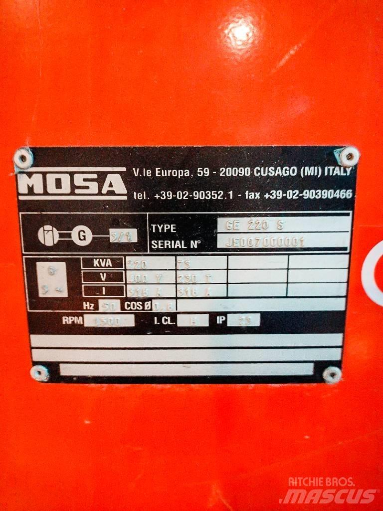 Mosa GE 220 S ディーゼル発電機