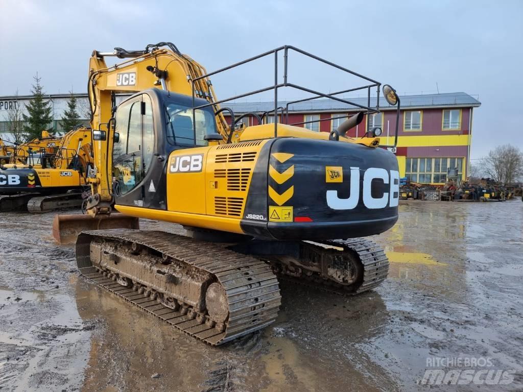 JCB JS 220 LC 大型油圧ショベル12t以上（パワーショベル・ユンボ）