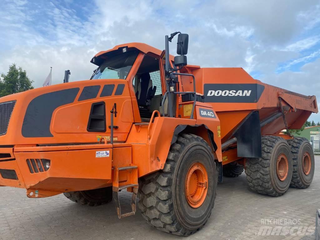Doosan DA 40 アーティキュレート式ダンプトラック