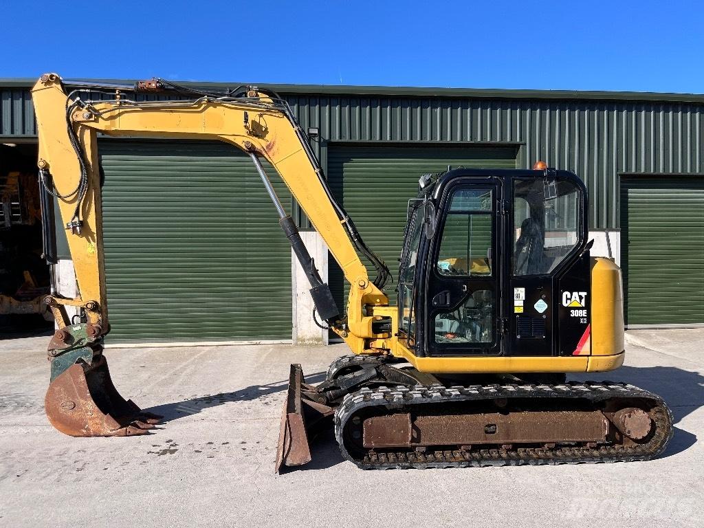 CAT 308 E 2 CR 中型油圧ショベル 7ｔ-12ｔ（ユンボ・パワーショベル・バックホー）