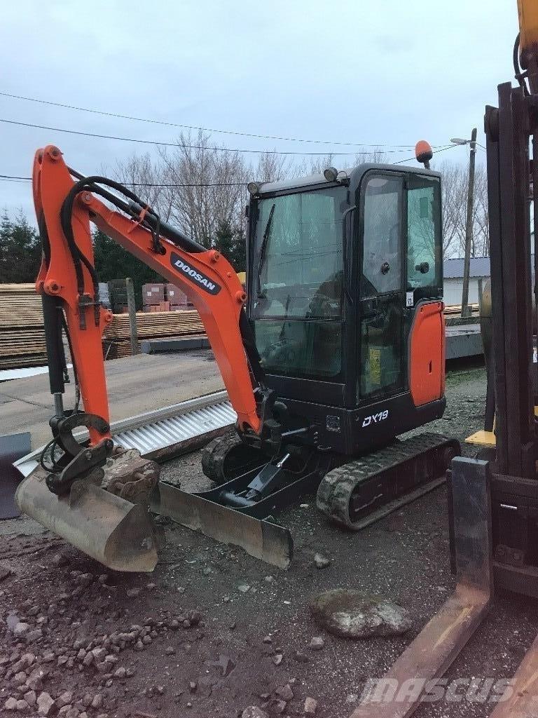 Doosan DX 19 ミニ油圧ショベル 7t以下（ミニユンボ・ミニディガー）