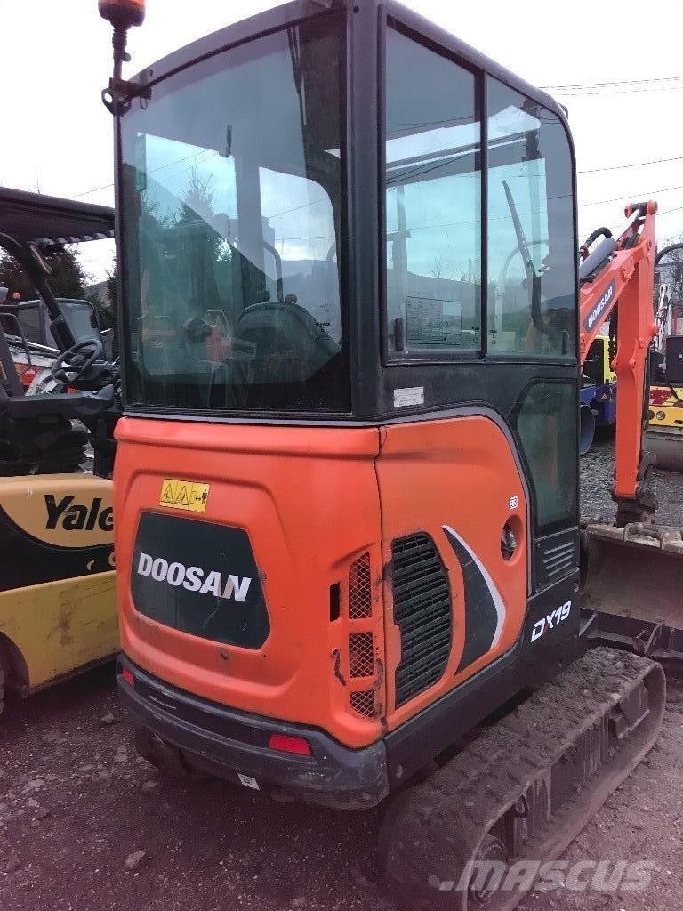 Doosan DX 19 ミニ油圧ショベル 7t以下（ミニユンボ・ミニディガー）
