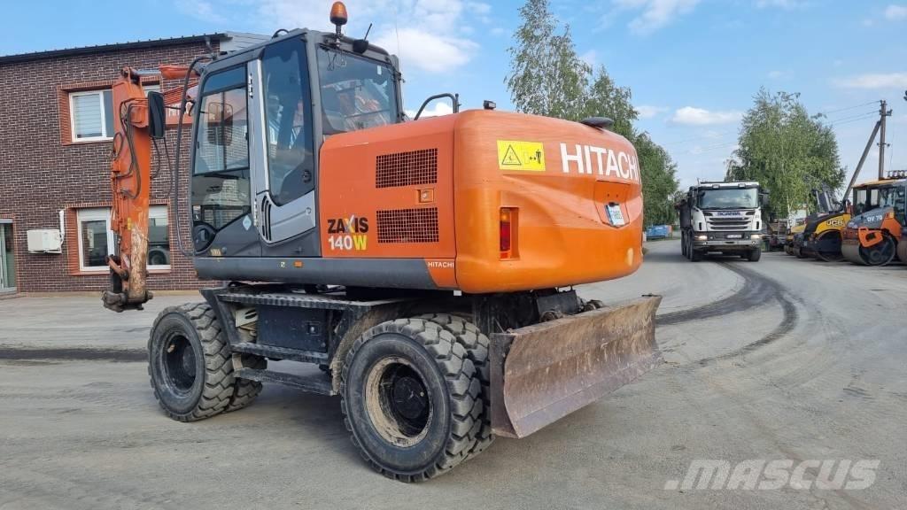 Hitachi ZX 140 W-3 ホイール式油圧ショベル（パワーショベル・ユンボ・バックホー）