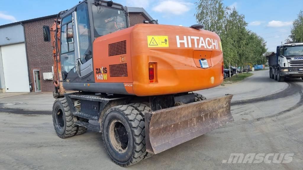Hitachi ZX 140 W-3 ホイール式油圧ショベル（パワーショベル・ユンボ・バックホー）