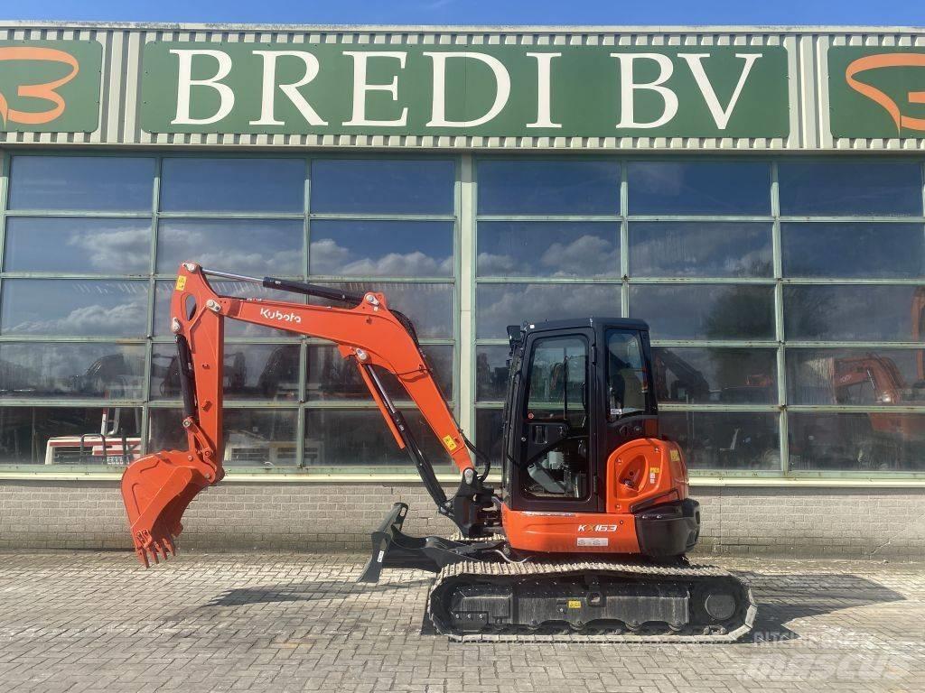 Kubota KX 163-5 中型油圧ショベル 7ｔ-12ｔ（ユンボ・パワーショベル・バックホー）