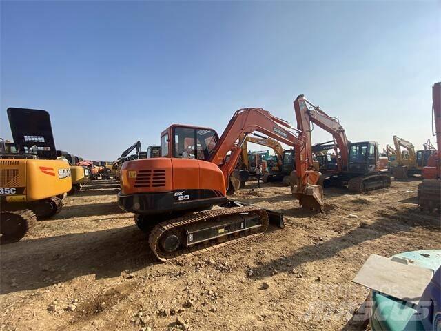 Doosan DX 80 ミニ油圧ショベル 7t以下（ミニユンボ・ミニディガー）