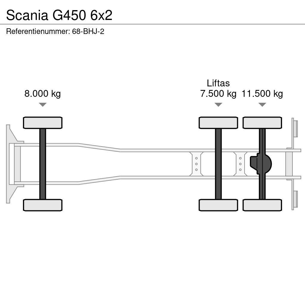 Scania G450 6x2 キャブ付きシャーシ