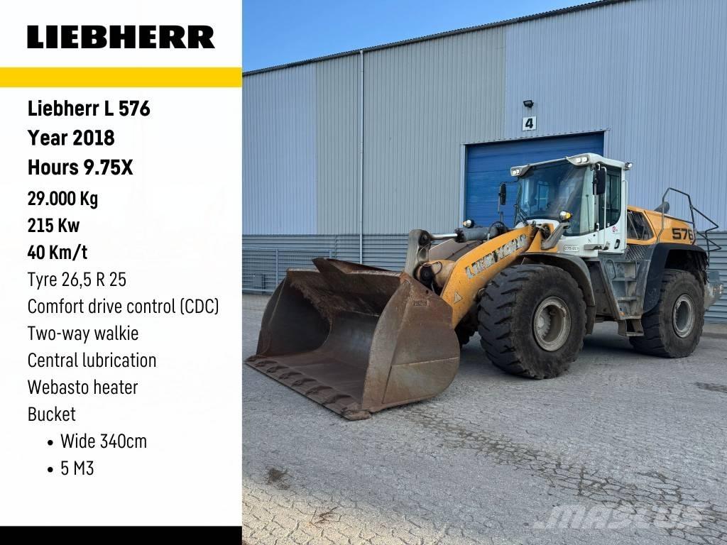 Liebherr L576 ホイールローダー・タイヤショベル