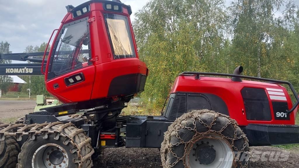Komatsu 901 ハーベスター
