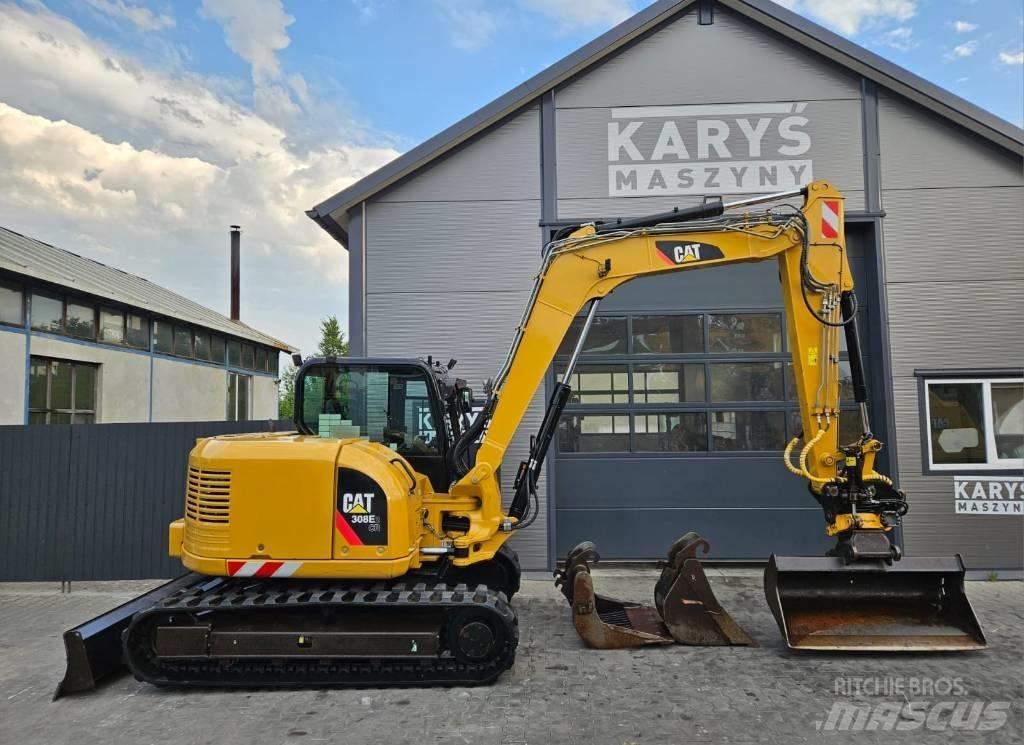 CAT 308 E 2 CR 中型油圧ショベル 7ｔ-12ｔ（ユンボ・パワーショベル・バックホー）