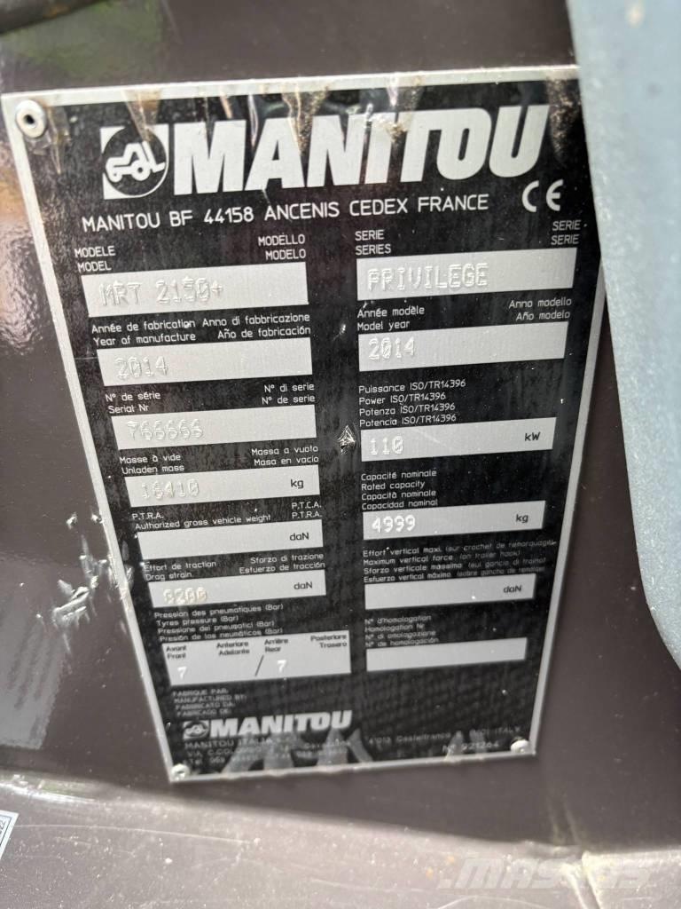 Manitou MRT 2140+ テレスコーピックハンドラー
