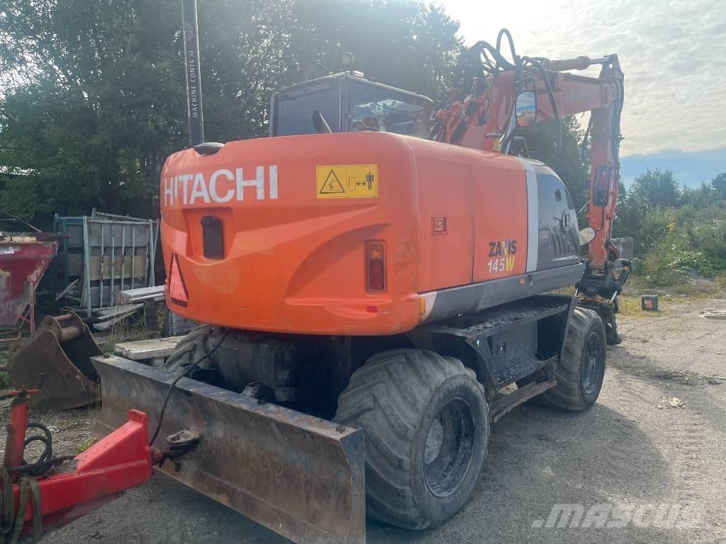 Hitachi ZX 145 W-3 ホイール式油圧ショベル（パワーショベル・ユンボ・バックホー）