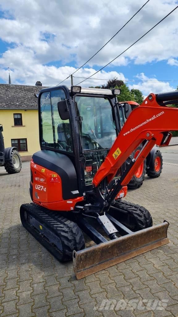 Kubota U27-4 Hi-Lux ミニ油圧ショベル 7t以下（ミニユンボ・ミニディガー）