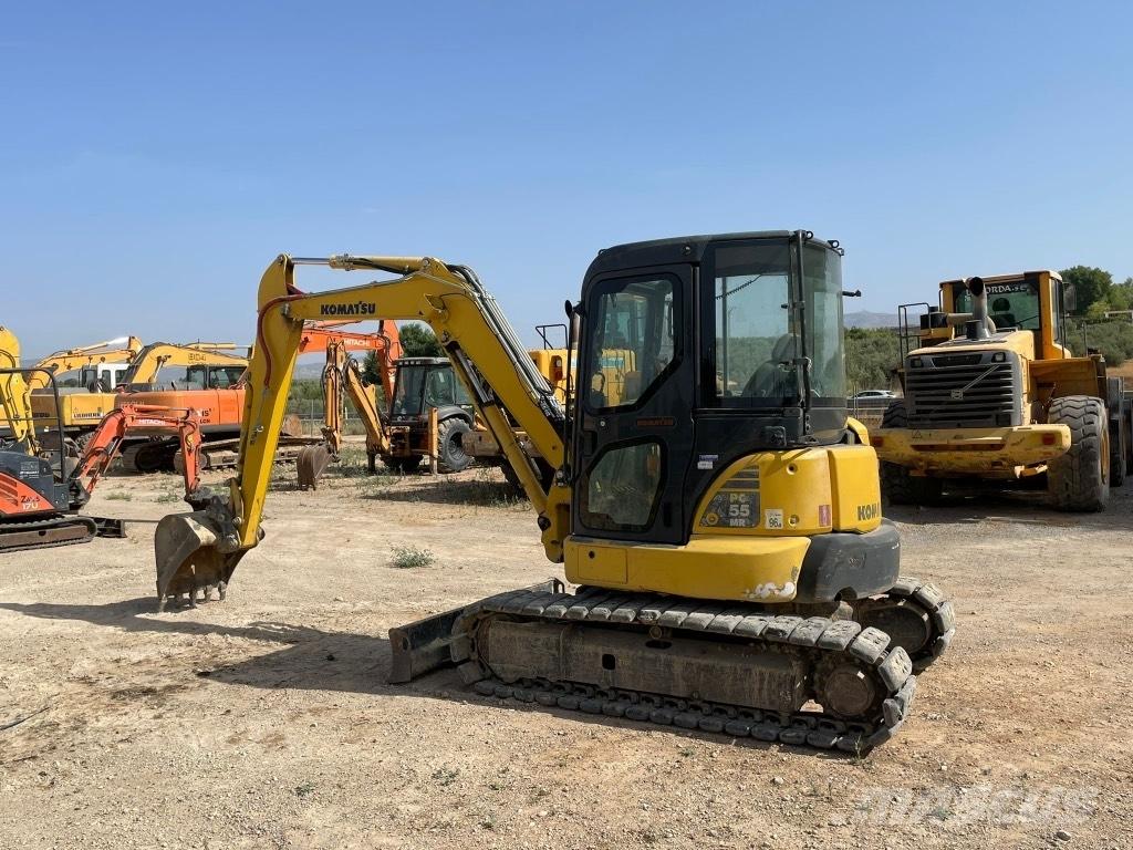 Komatsu PC 55 ミニ油圧ショベル 7t以下（ミニユンボ・ミニディガー）