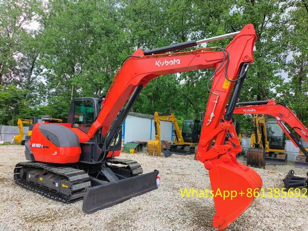 Kubota KX 183-3 中型油圧ショベル 7ｔ-12ｔ（ユンボ・パワーショベル・バックホー）