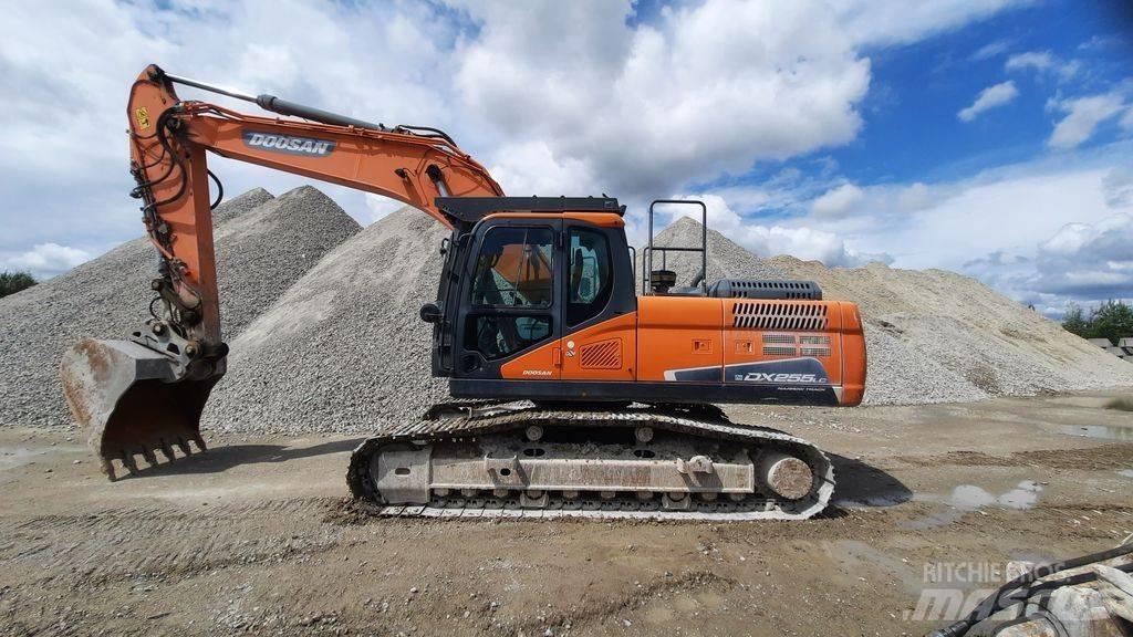 Doosan DX 255 LC-5 大型油圧ショベル12t以上（パワーショベル・ユンボ）