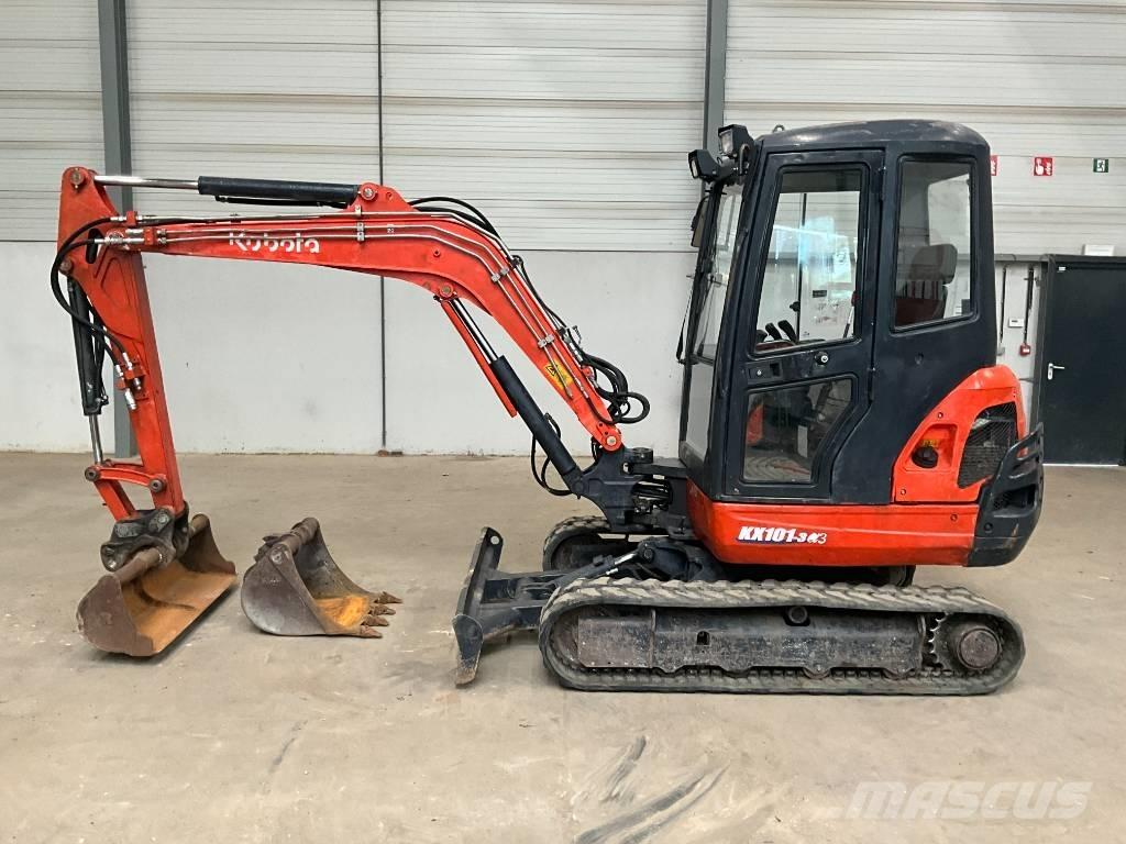 Kubota KX 101-3 A 3 ミニ油圧ショベル 7t以下（ミニユンボ・ミニディガー）