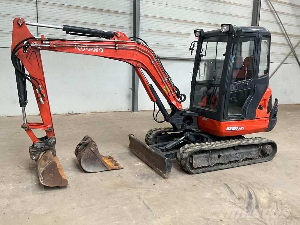 Kubota KX 101-3 A 3 ミニ油圧ショベル 7t以下（ミニユンボ・ミニディガー）