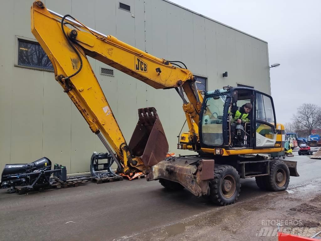 JCB JS 175 W ホイール式油圧ショベル（パワーショベル・ユンボ・バックホー）