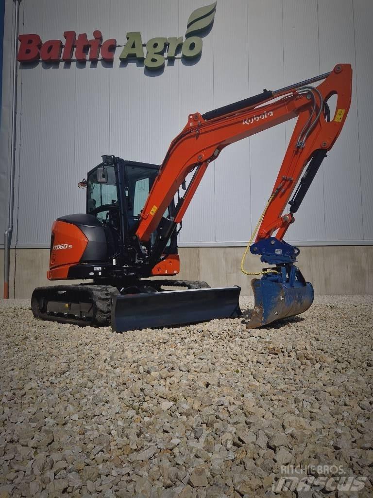 Kubota KX 060-5 ミニ油圧ショベル 7t以下（ミニユンボ・ミニディガー）