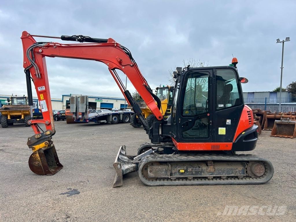 Kubota KX080-4 中型油圧ショベル 7ｔ-12ｔ（ユンボ・パワーショベル・バックホー）