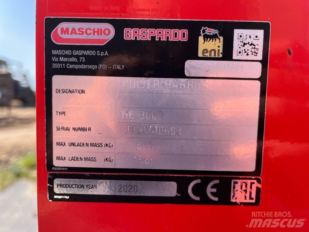 Maschio DC 3000 パワーハローとロータリーハロー