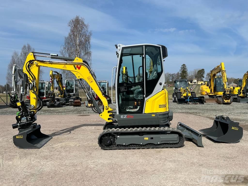 Wacker Neuson EZ26 ミニ油圧ショベル 7t以下（ミニユンボ・ミニディガー）