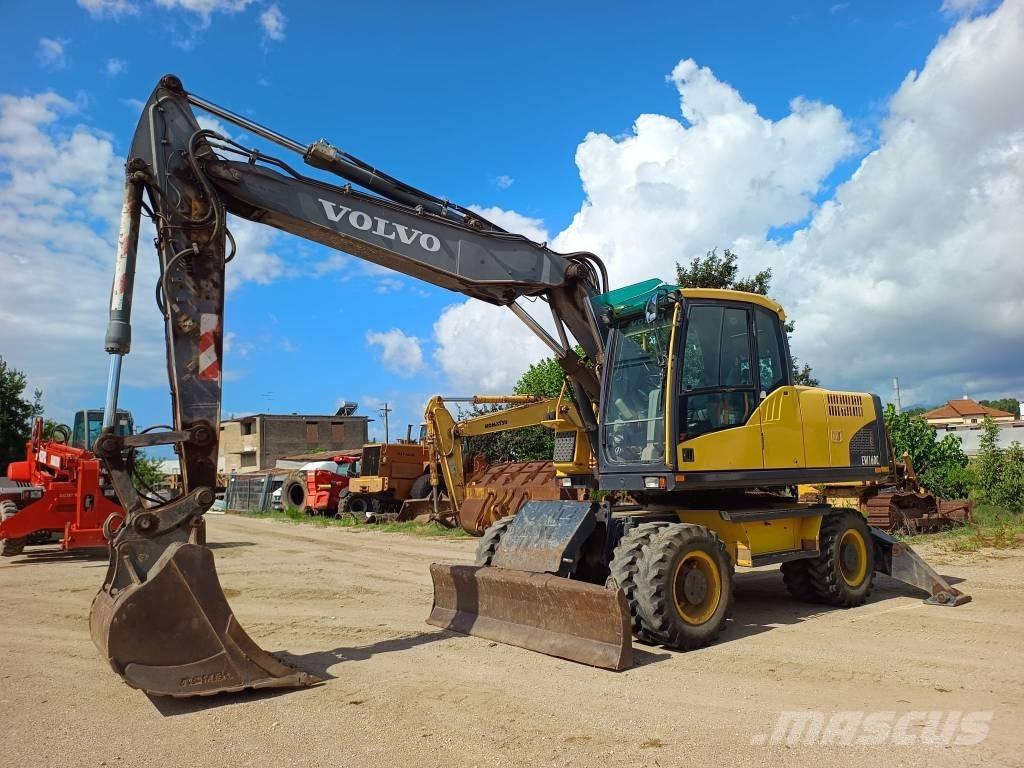 Volvo EW 160 C ホイール式油圧ショベル（パワーショベル・ユンボ・バックホー）
