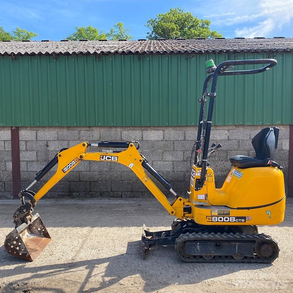 JCB 8008 ミニ油圧ショベル 7t以下（ミニユンボ・ミニディガー）