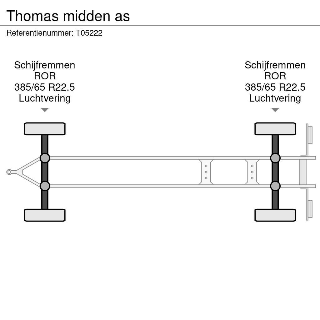 Thomas midden as カーテンサイダートレーラー