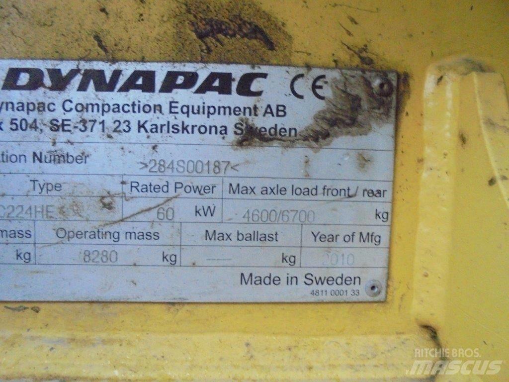 Dynapac CC 224 HF タンデムローラ