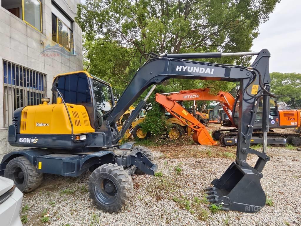 Hyundai Robex 60 ホイール式油圧ショベル（パワーショベル・ユンボ・バックホー）