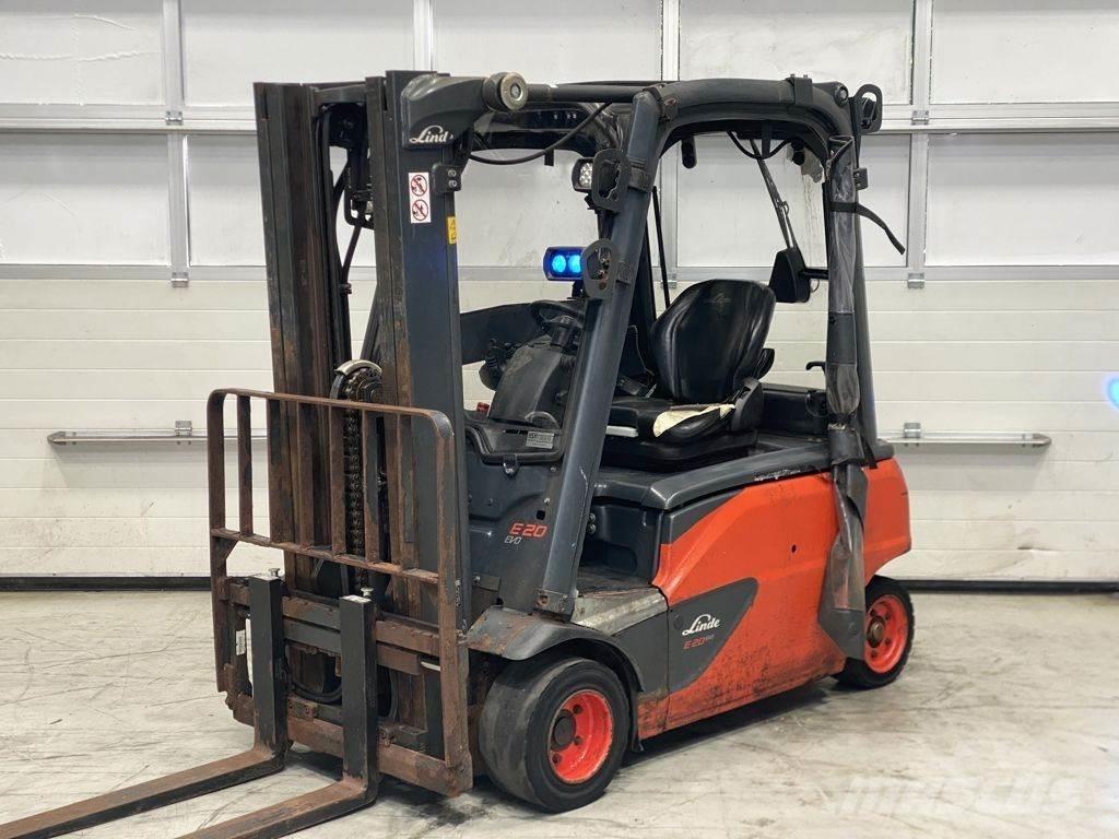 Linde E20PL-02 バッテリーフォークリフト