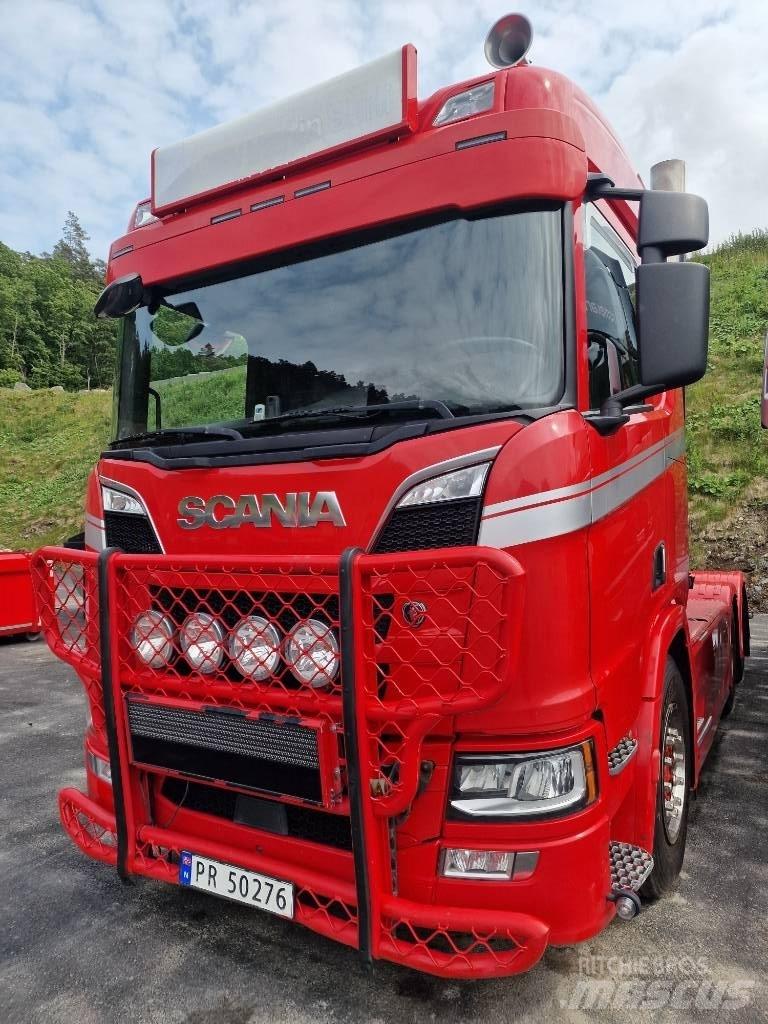 Scania R 730 中古トラクターヘッド | トレーラーヘッド