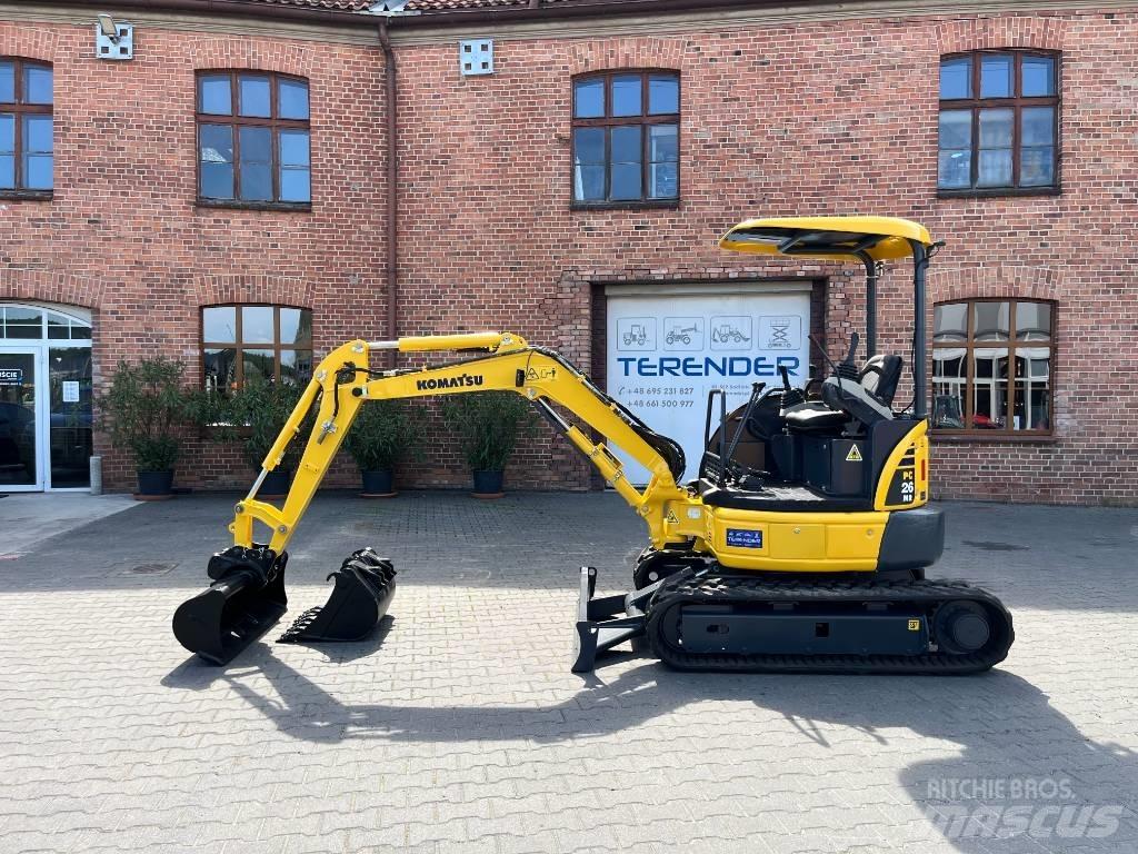 Komatsu PC 26 MR-3 ミニ油圧ショベル 7t以下（ミニユンボ・ミニディガー）