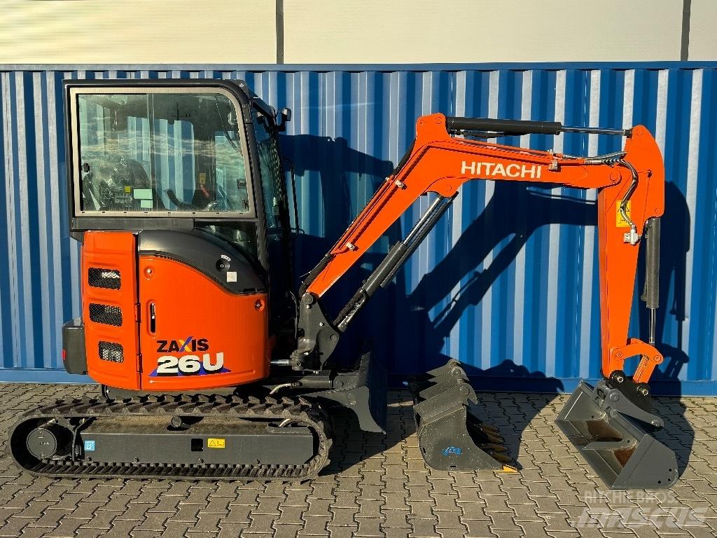 Hitachi ZX 26 U-6 ミニ油圧ショベル 7t以下（ミニユンボ・ミニディガー）