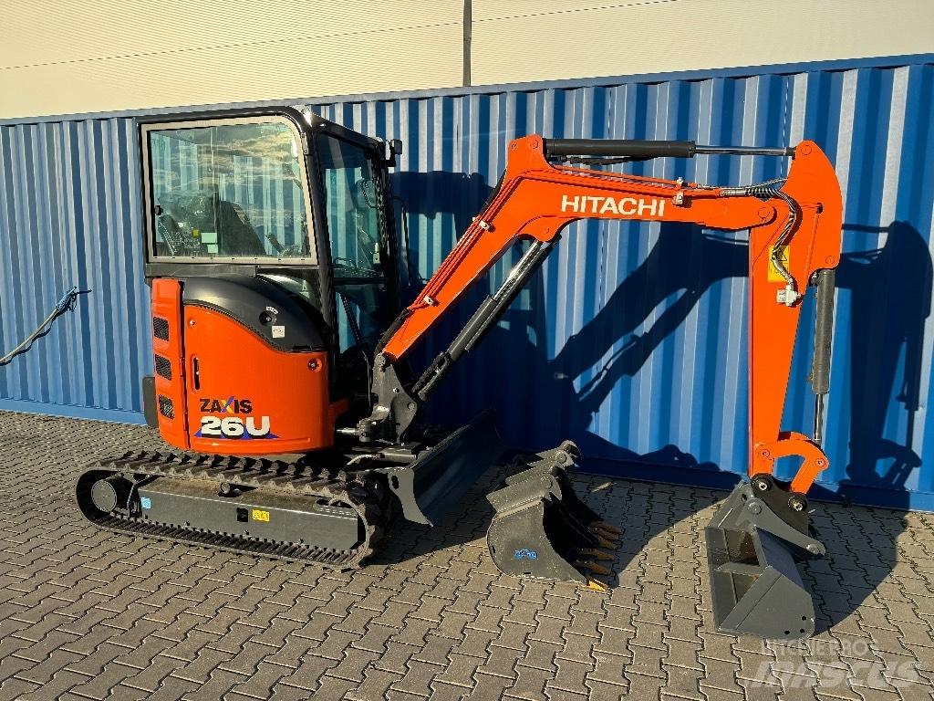 Hitachi ZX 26 U-6 ミニ油圧ショベル 7t以下（ミニユンボ・ミニディガー）