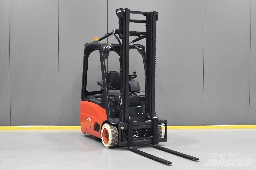 Linde E 15-01 バッテリーフォークリフト