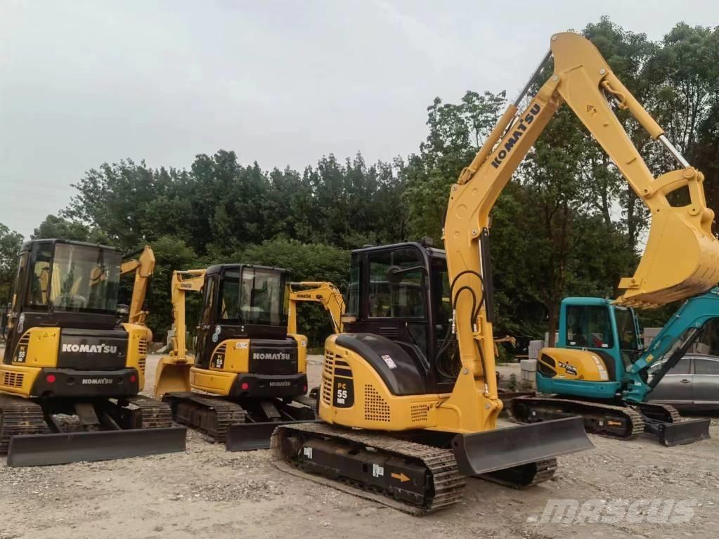 Komatsu PC 55 MR ミニ油圧ショベル 7t以下（ミニユンボ・ミニディガー）