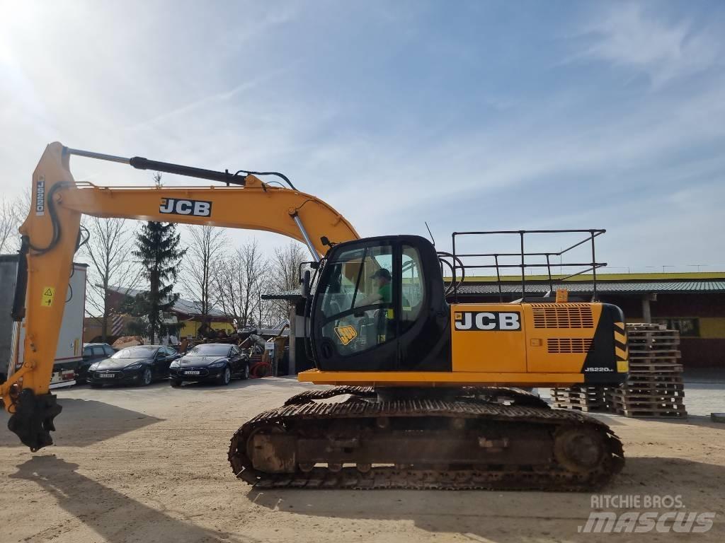 JCB JS 220 LC 大型油圧ショベル12t以上（パワーショベル・ユンボ）
