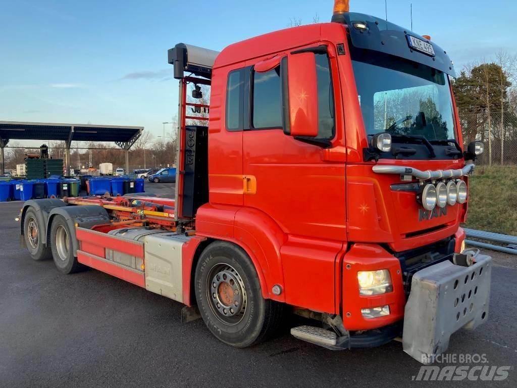 MAN TGS 26.460 LL アームロール