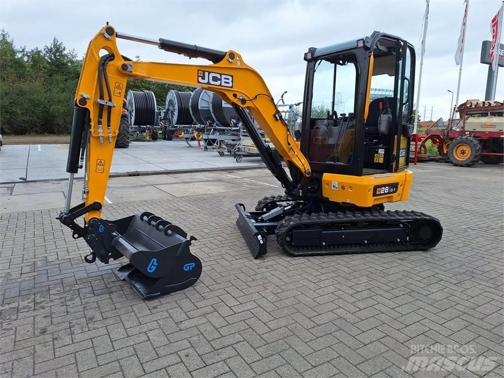JCB 26C-1 ミニ油圧ショベル 7t以下（ミニユンボ・ミニディガー）