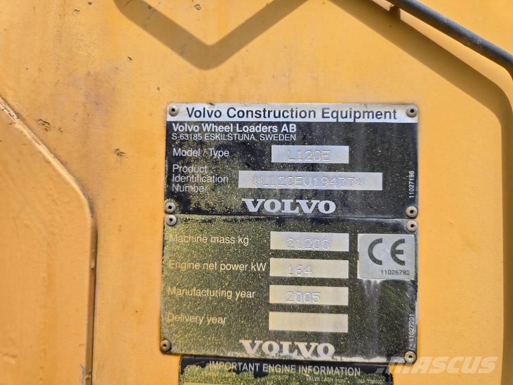 Volvo L 120 E ホイールローダー・タイヤショベル