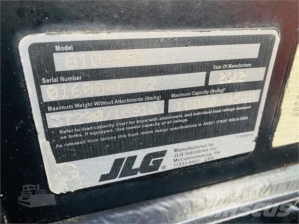 JLG G 10-55 A テレスコーピックハンドラー