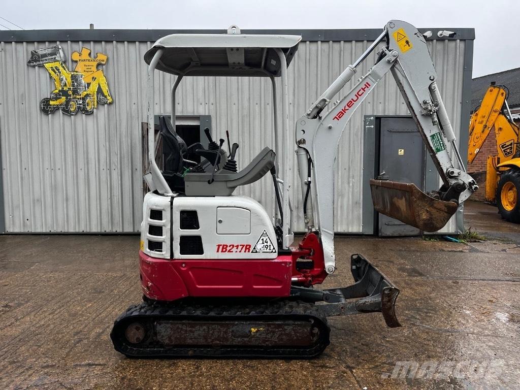 Takeuchi TB 217 R ミニ油圧ショベル 7t以下（ミニユンボ・ミニディガー）