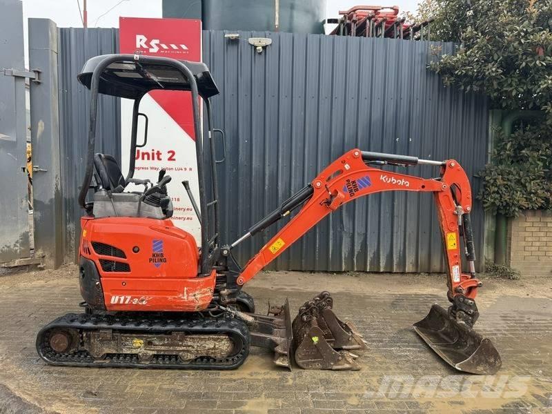 Kubota U 17-3 ミニ油圧ショベル 7t以下（ミニユンボ・ミニディガー）